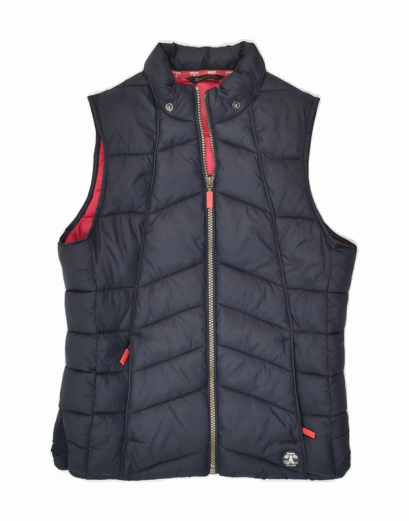 Bracelet BARBOUR Boys Padded Gilet 10-11 Years Large Navy Blue Polyester