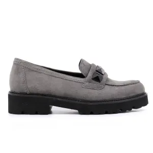 Shop Lane Studded Loafer In Soil