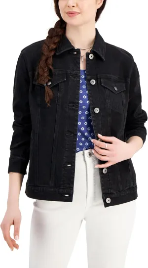 Style & Co. Women's Denim Trucker Jacket
