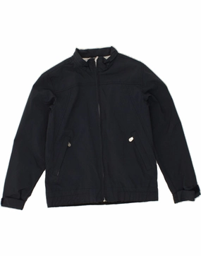MURPHY & NYE Boys Bomber Jacket 11-12 Years Navy Blue Polyester Aftershave WrinkleResistant