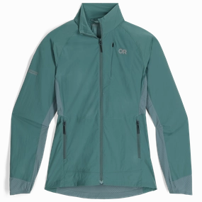 water - resistant Compact Packable Women's Deviator Wind Jacket