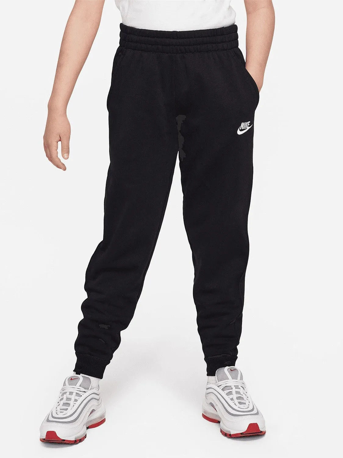 Body Contour Mesh Panel City Walk Club Fleece Joggers Youth