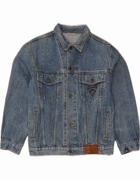 Outdoor Shield TearResistant Ripstop Nylon WAMPUM Boys Denim Jacket 14-15 Years XL Blue
