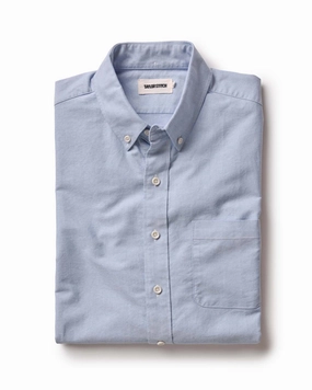 Wrinkle Free Care The Jack in Blue Everyday Oxford