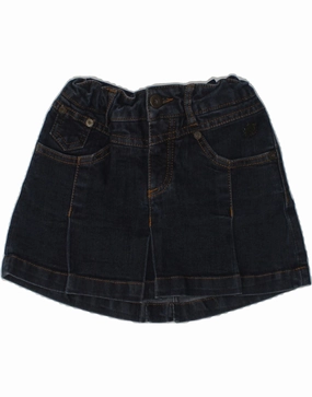 Sporty Comfort confident look MASSIMO DUTTI Girls Denim Skirt 7-8 Years W22  Blue Cotton