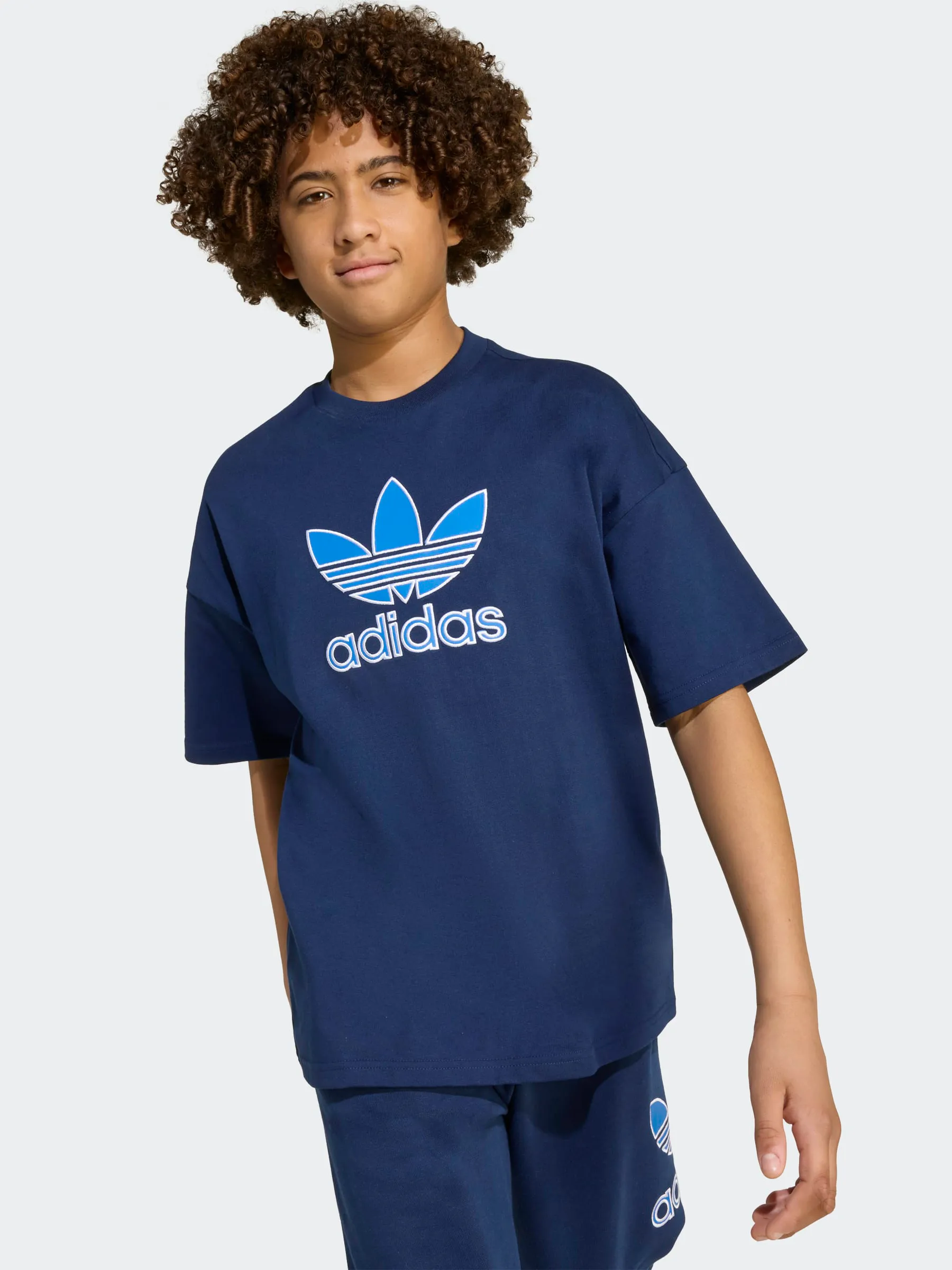 Flexible Neckline Oversized Tee Kids