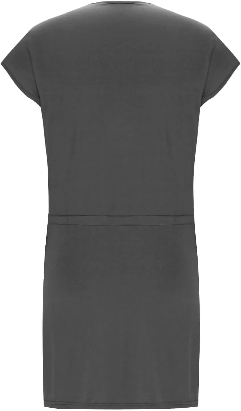 Summer Dresses for Women 2025 Casual V-Neck Short Sleeve Sundress Ladies Fashion Work Mini Dresses with Pockets