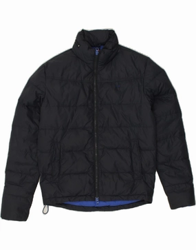 DualVentilation Zippers Impact SUN68 Boys Hooded Padded Jacket 11-12 Years Navy Blue Polyamide