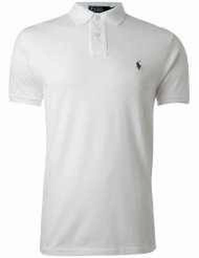 Fresh Vibes Ralph Lauren Men Small Pony White Polo.