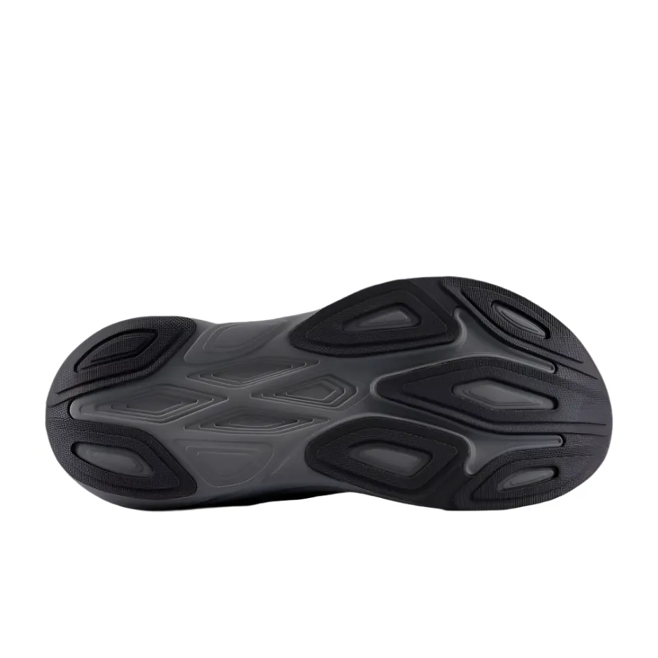 fartlek - run FlexibleMidsole New Balance Men's Fresh Foam X More v6 Running Shoes in Black/Castlerock/Black Metallic AW25