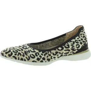 Jayla Knit Womens Knit Slip-On Smoking Loafers Comfortable Support