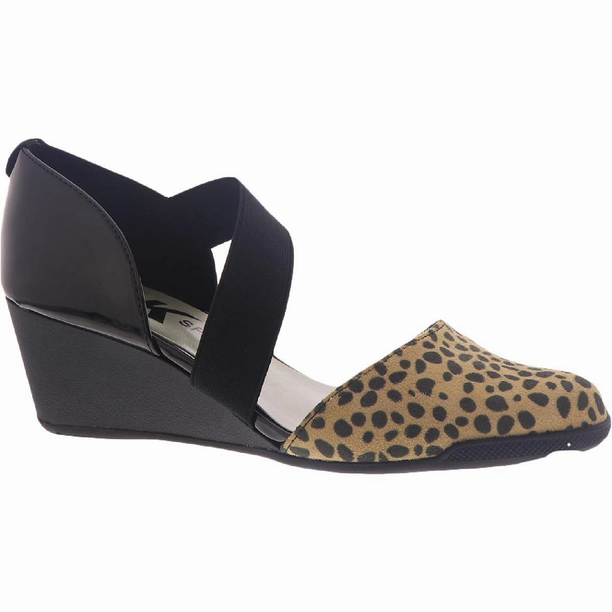 Minimal Walk Leg Focus Tara 2 Womens Strappy Wedge Heels