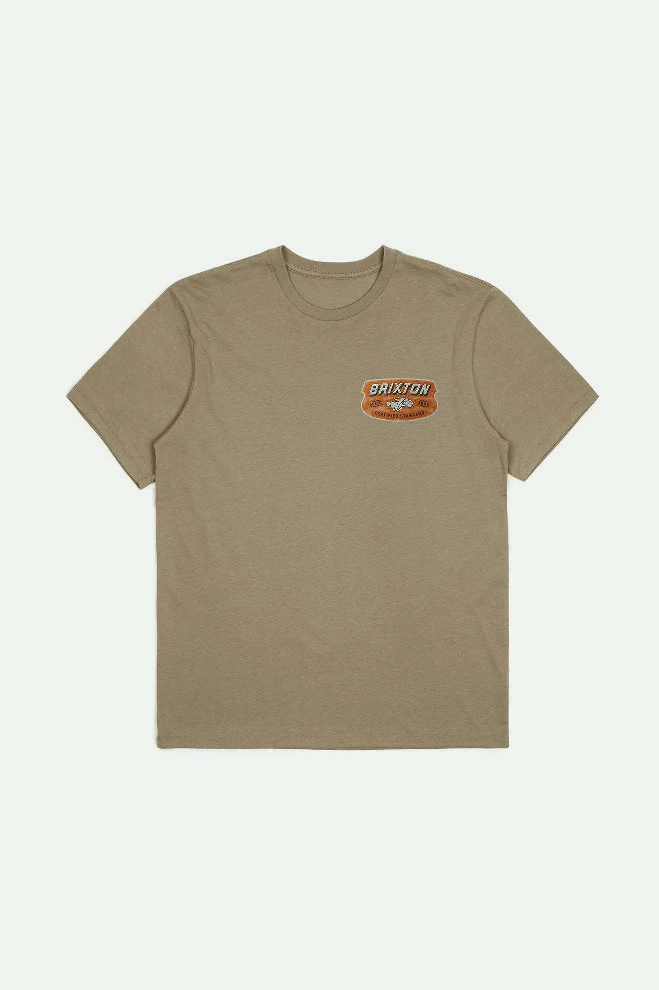 ethical Clayburn S/S Tailored T-Shirt - Oatmeal