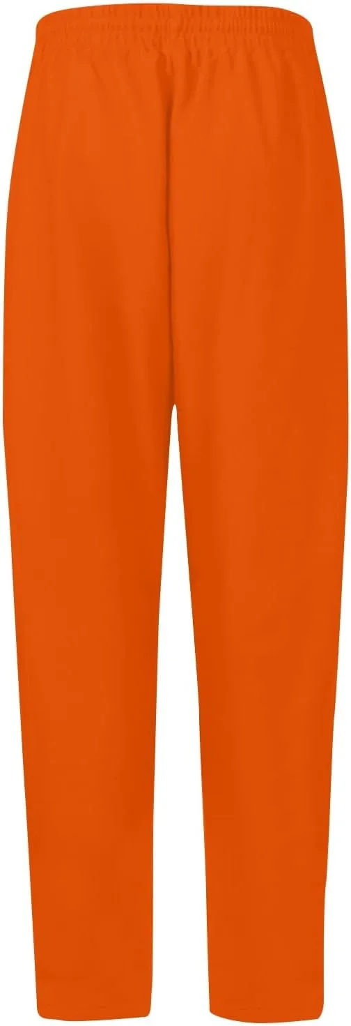 Sweatpants Elastic Waist Trousers with Pockets Solid Color Pants for Women Dressy Casual High Rise Jogger Pants