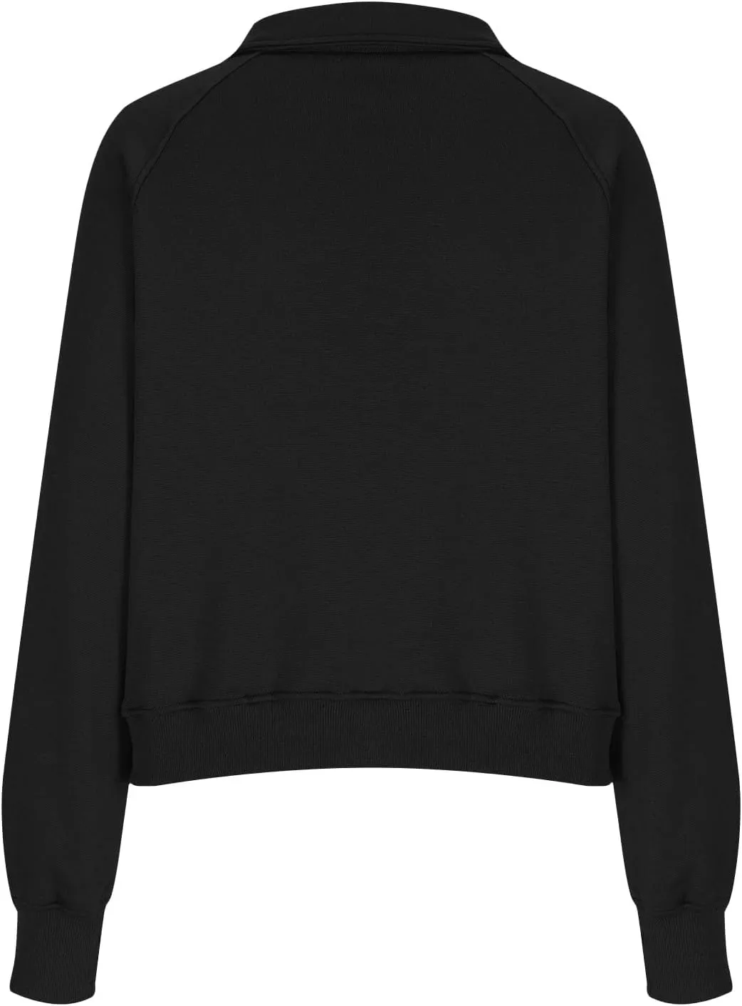 Sweatshirt for Women Half Zip Cropped Pullover Fleece Quarter Zipper Hoodies Fall Outfits Clothes Thumb Hole