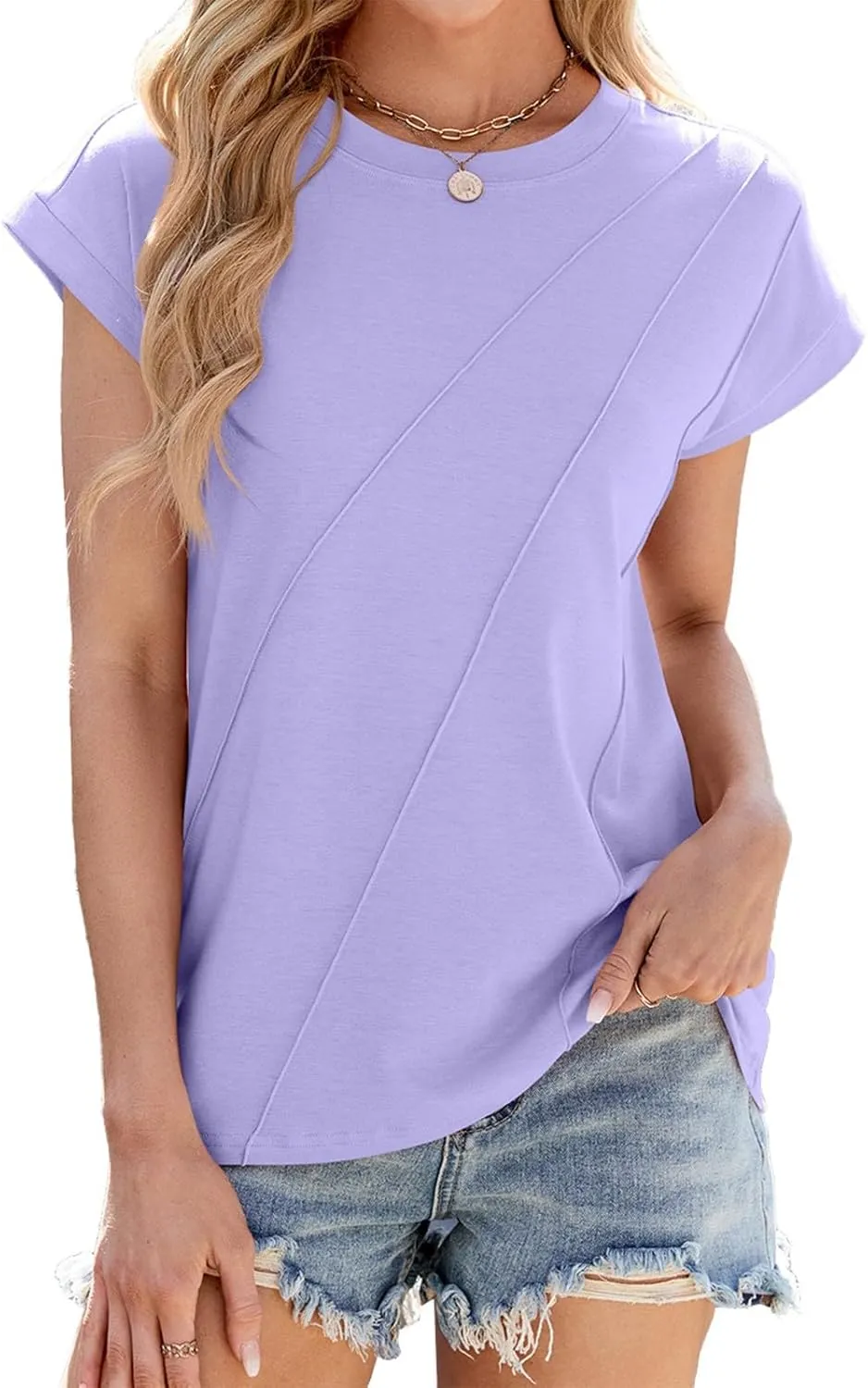 T Shirts for Women T Shirts for Women Trendy Womens T Shirts V Neck Short Sleeve Casual Loose Basic Tees Tops