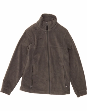 Trek Ready TailoredSilhouette COLUMBIA Boys Fleece Jacket 14-15 Years Grey Polyester