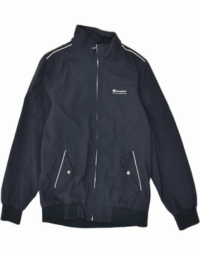 Rain Shield professionals CHAMPION Boys Bomber Jacket 13-14 Years XL Navy Blue