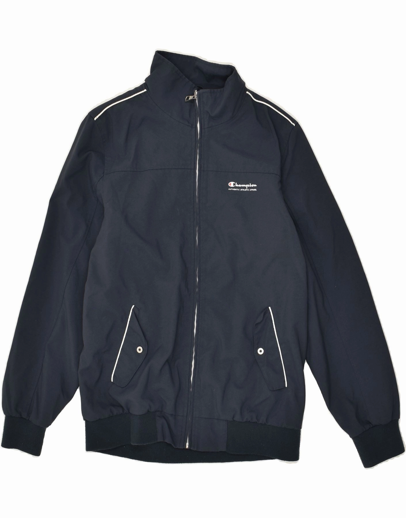 Rain Shield professionals CHAMPION Boys Bomber Jacket 13-14 Years XL Navy Blue