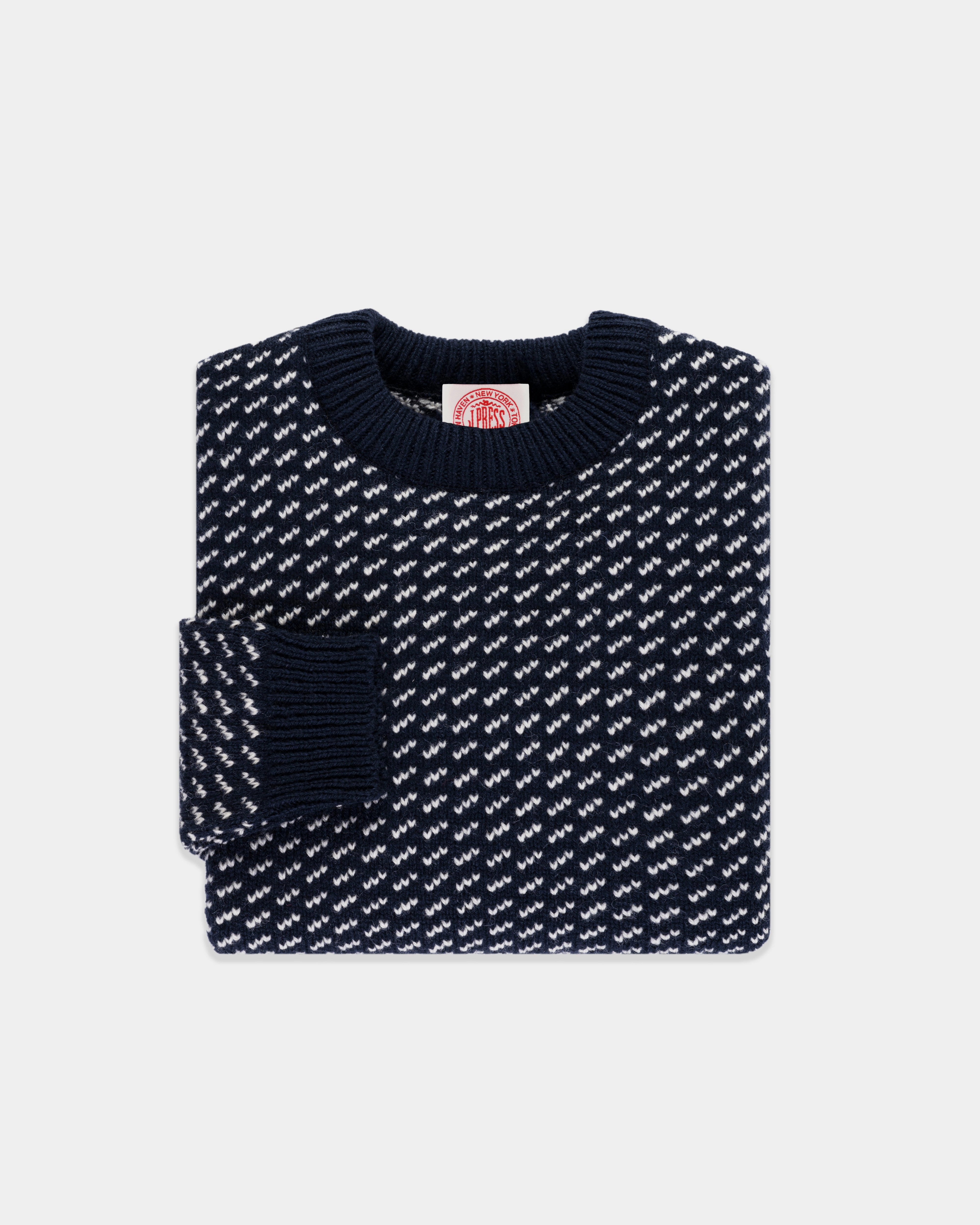 Made-in-Norway Fisherman Wool Sweater Functional Fashion