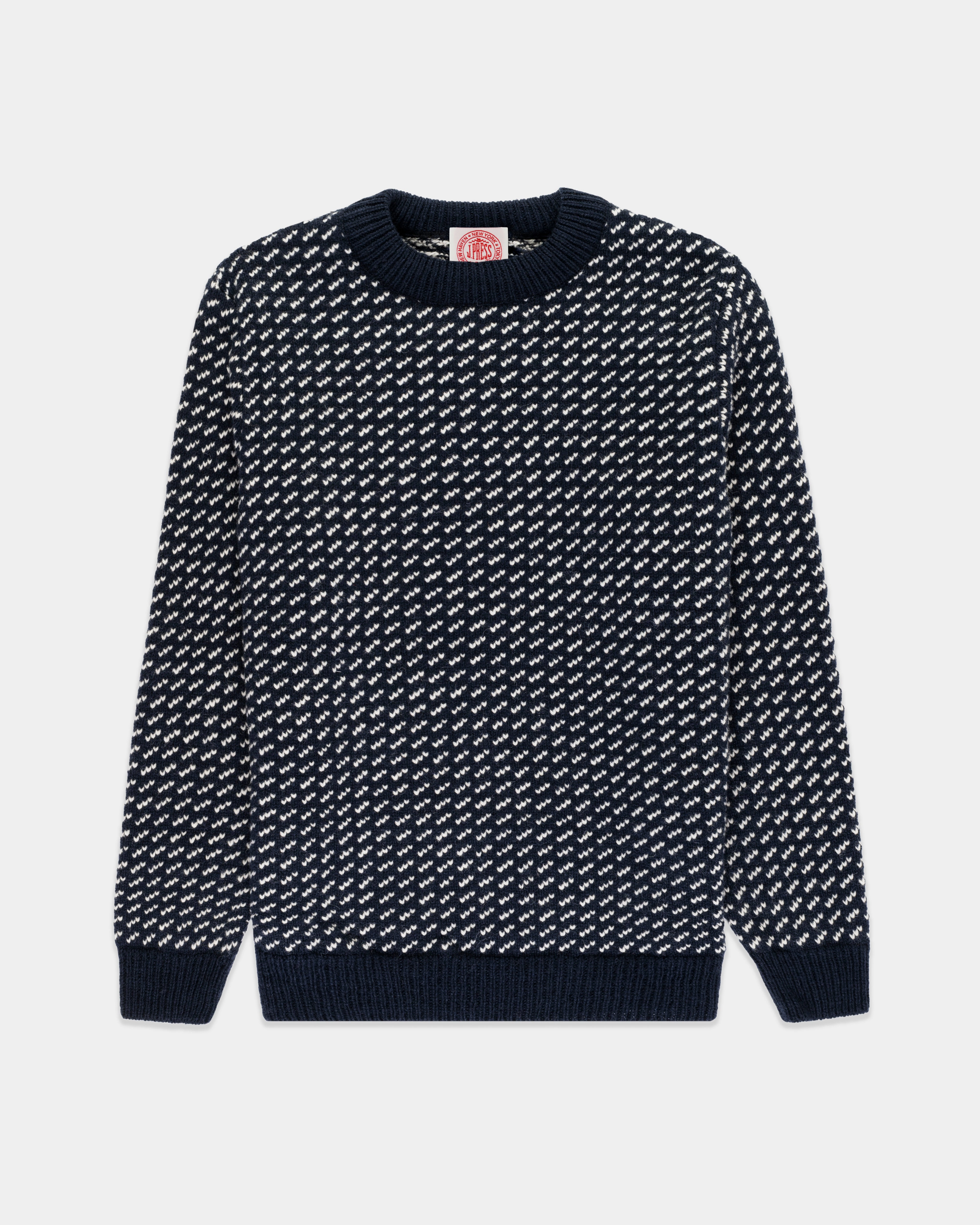 Made-in-Norway Fisherman Wool Sweater Soft And Comfortable
