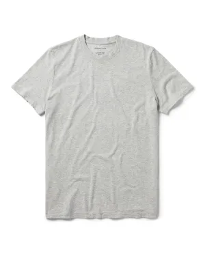 The Cotton Hemp Tee in Heather Grey Everyday Look Wear