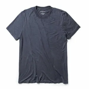 The Cotton Hemp Tee in Navy Effortless Comfort