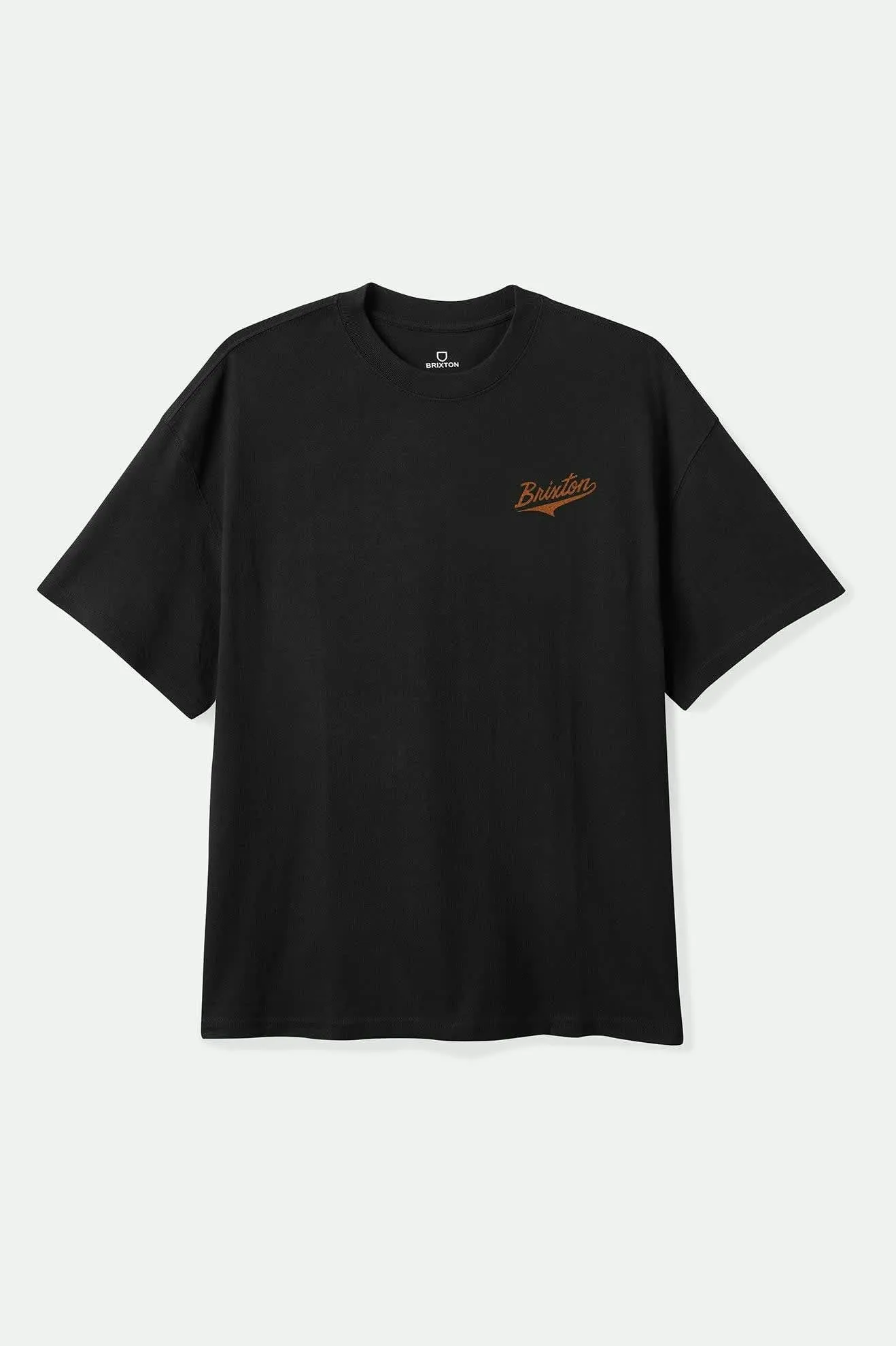 The League S/S Standard T-Shirt - Black Worn Wash Easygoing Design Affordable Fashion
