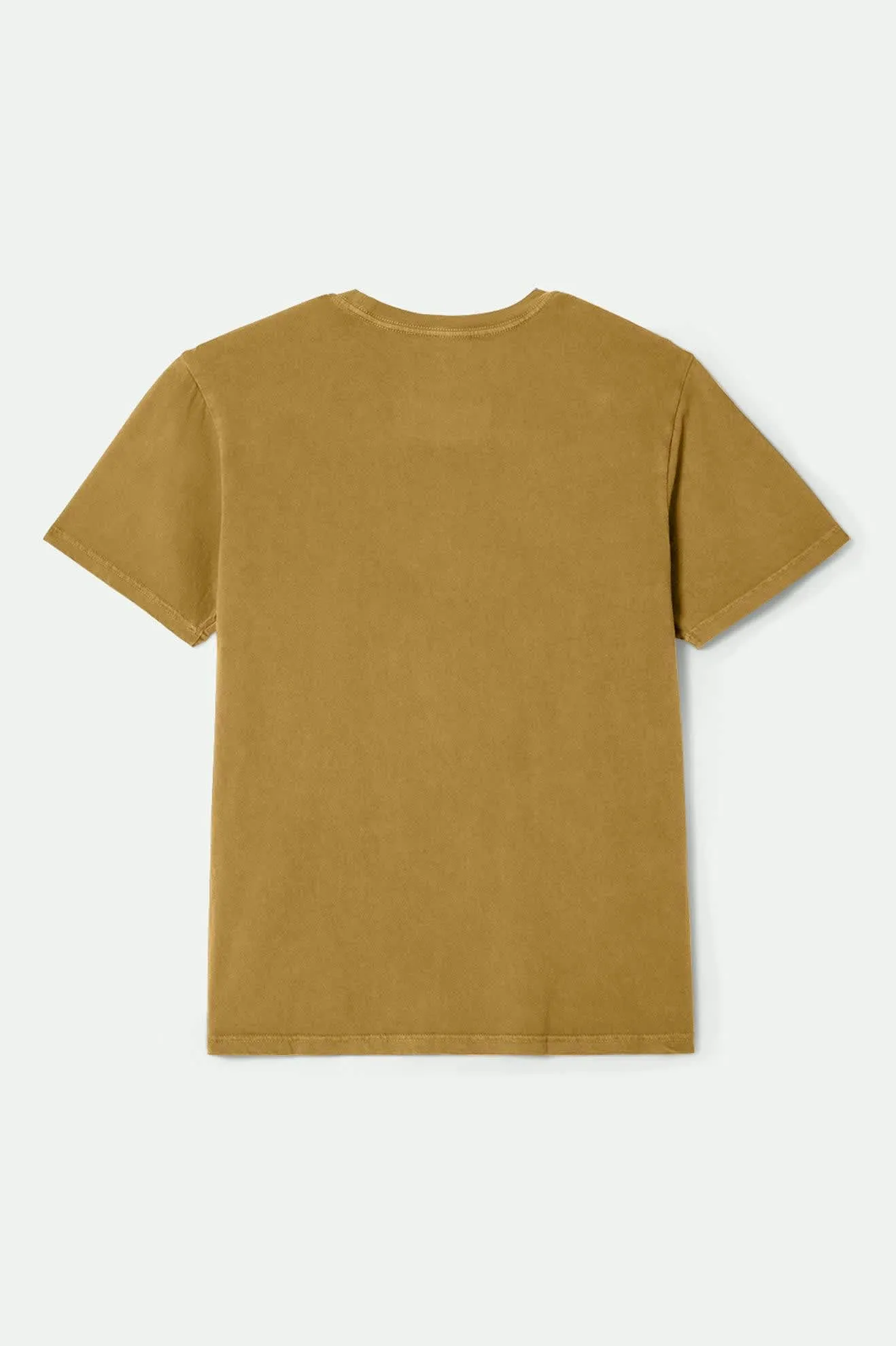 The League S/S Standard T-Shirt - Dijon Worn Wash Easy Look