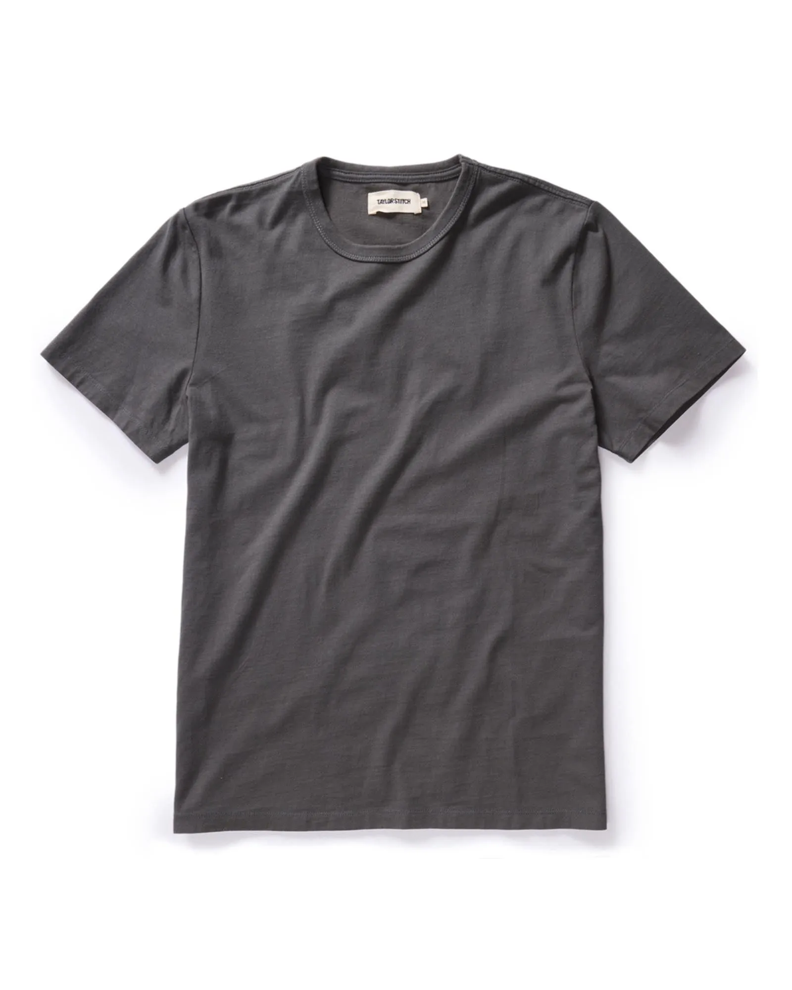 Date night The Organic Cotton Tee in Faded Black