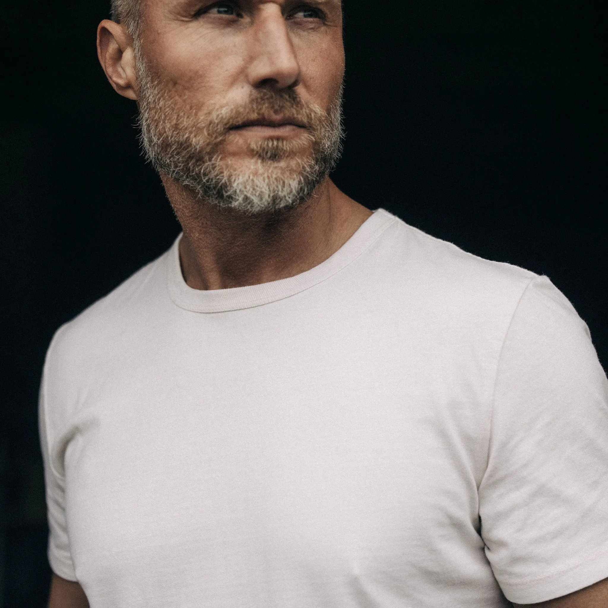 The Organic Cotton Tee in Vintage White Weekend Wear