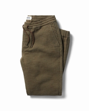 The Apres Pant in Cypress Sashiko Multi-Purpose Wear SeamlessPockets
