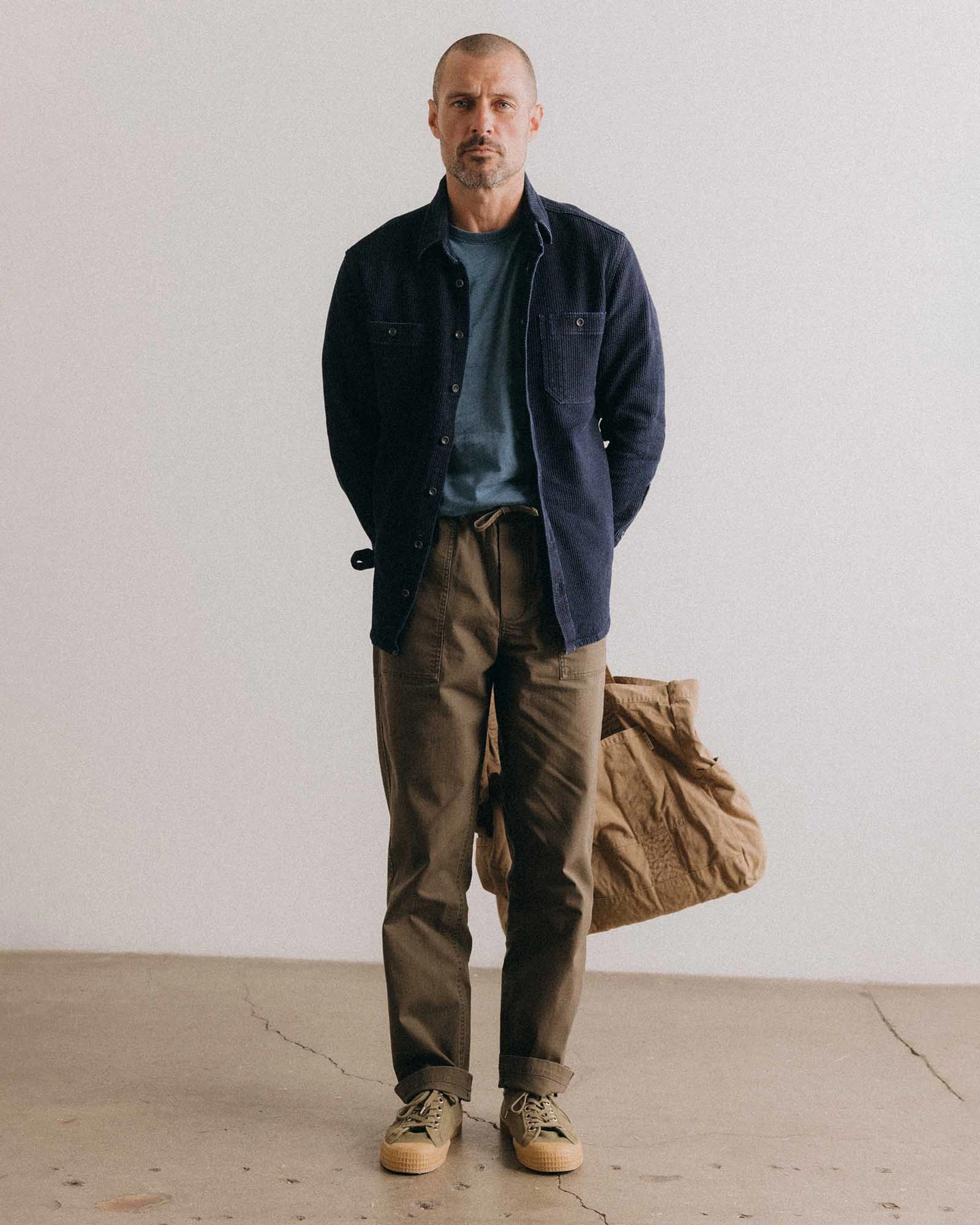 Performance Support The Breakwater Pant in Mushroom Ripstop