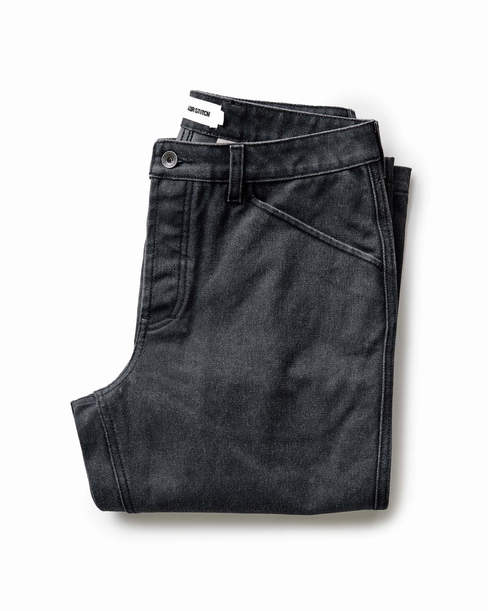 The Camp Pant in Coal Chipped Canvas Soft Support Dynamic Fit