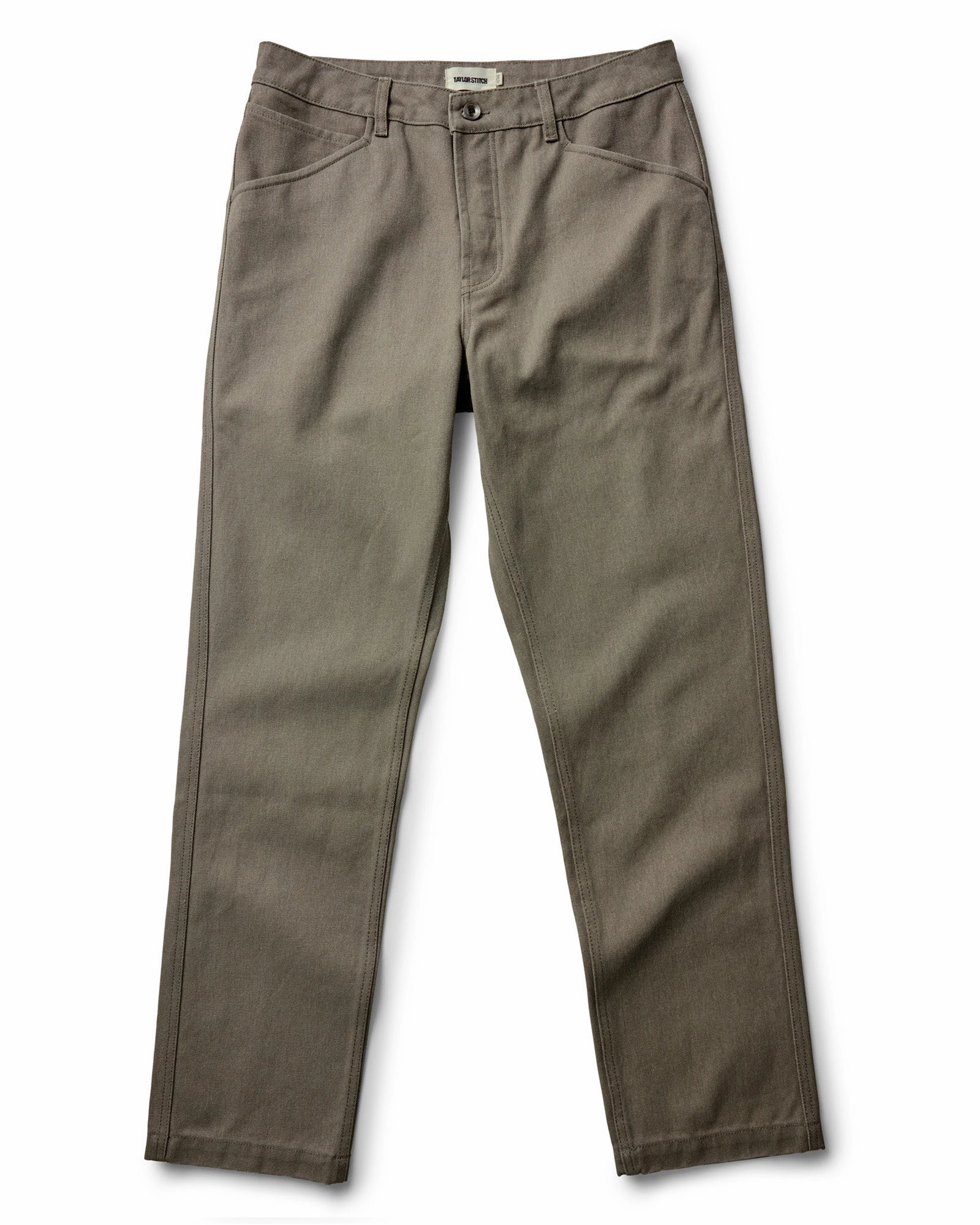 Chill Ready Layered Panel Design The Camp Pant in Stone Chipped Canvas