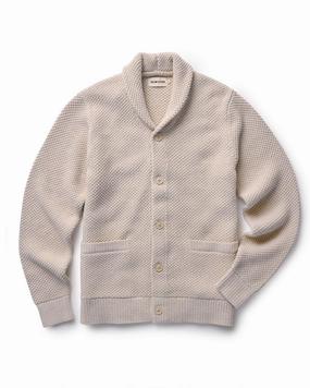Non Static Fiber Tech The Crawford Sweater in Marled Natural