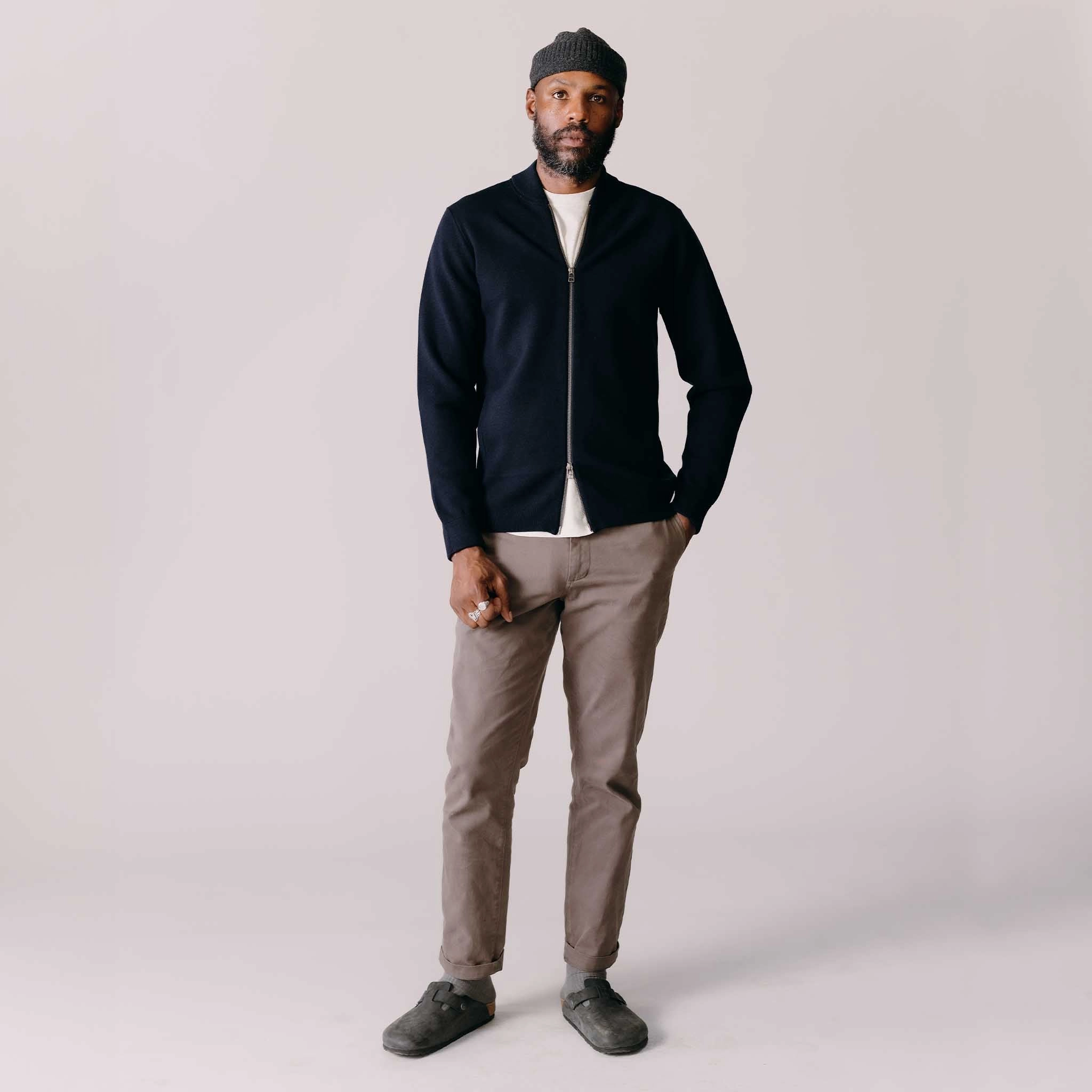 ReinforcedHemline The Democratic Foundation Pant in Organic Espresso