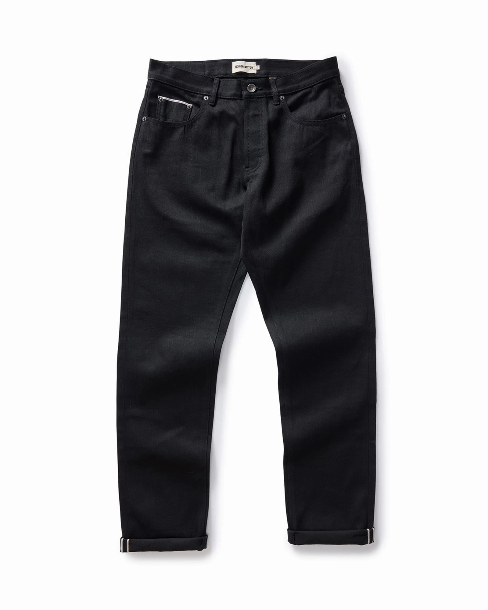 hypoallergenic The Democratic Jean in Rigid Black Organic Selvedge