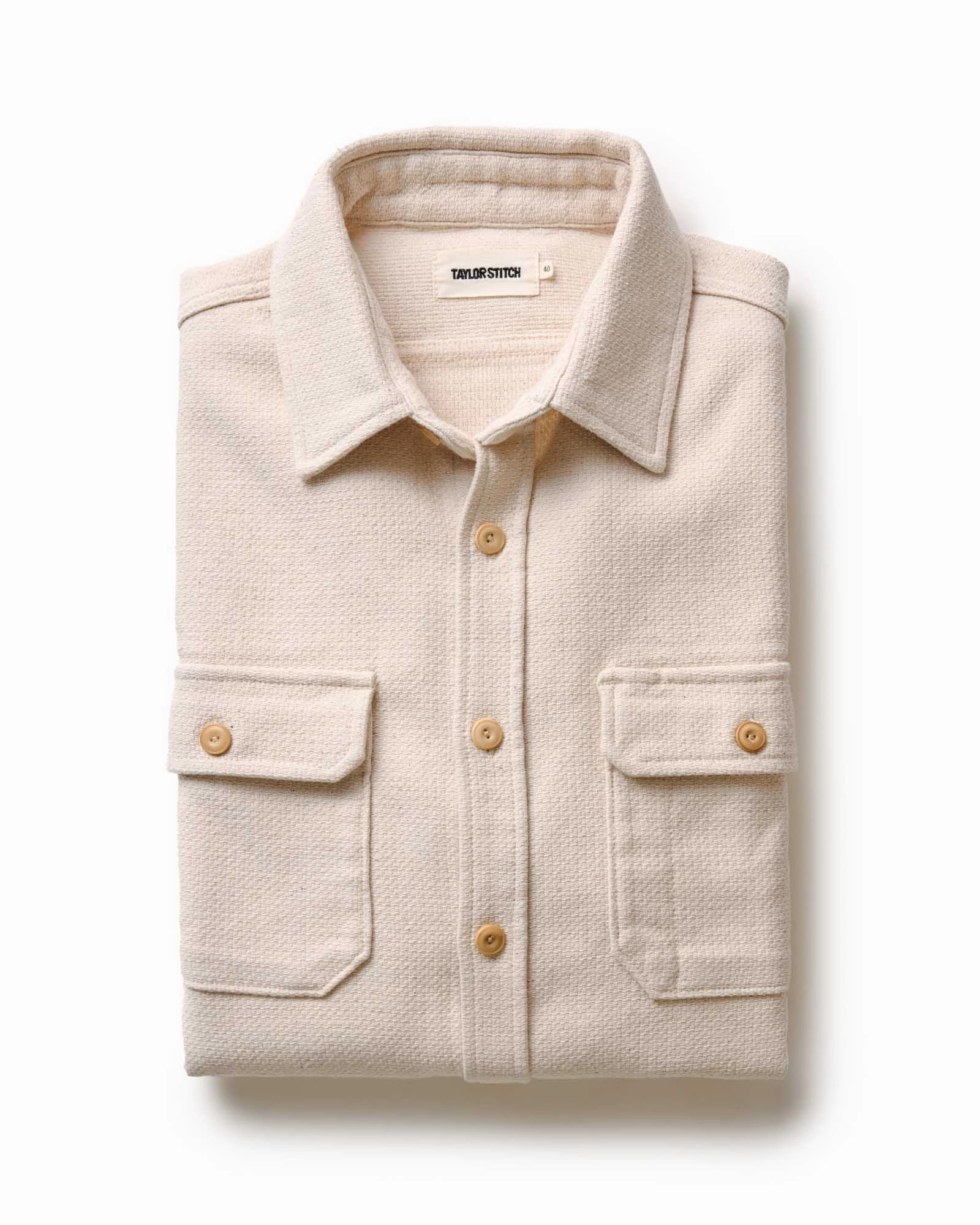 Bamboo Fiber Blend Vibrant Hue The Division Shirt in Birch