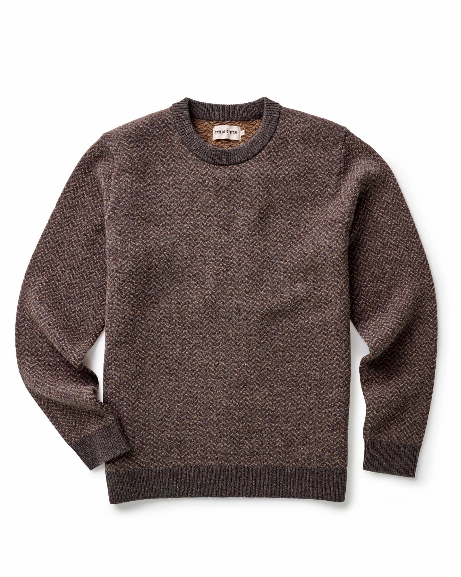 The Eddy Crew in Coffee Herringbone Functional Layer