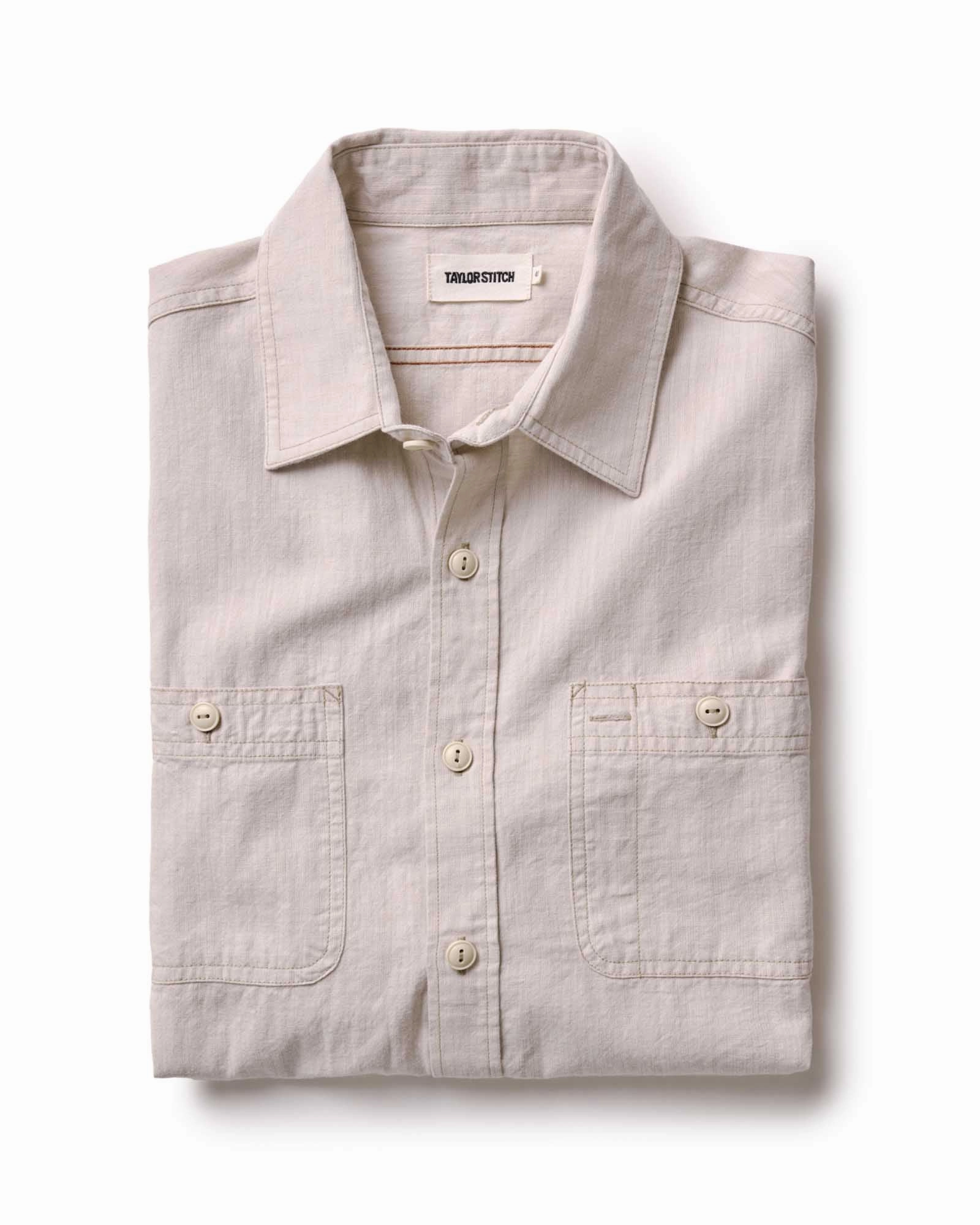 The Foundry Shirt in Natural Chambray Comfort Wear