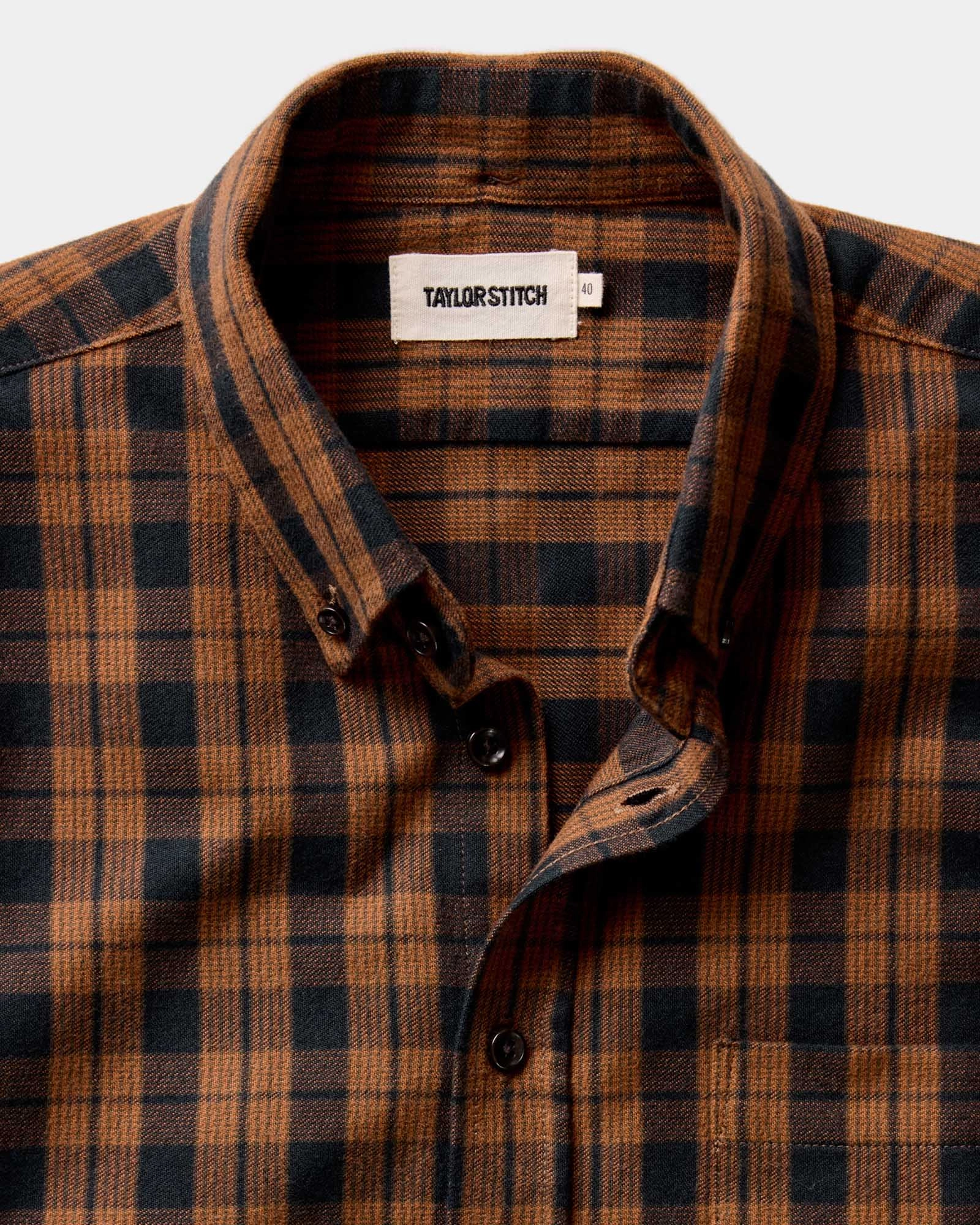 Runway Inspired Night Out The Jack in Autumn Pine Plaid Flannel