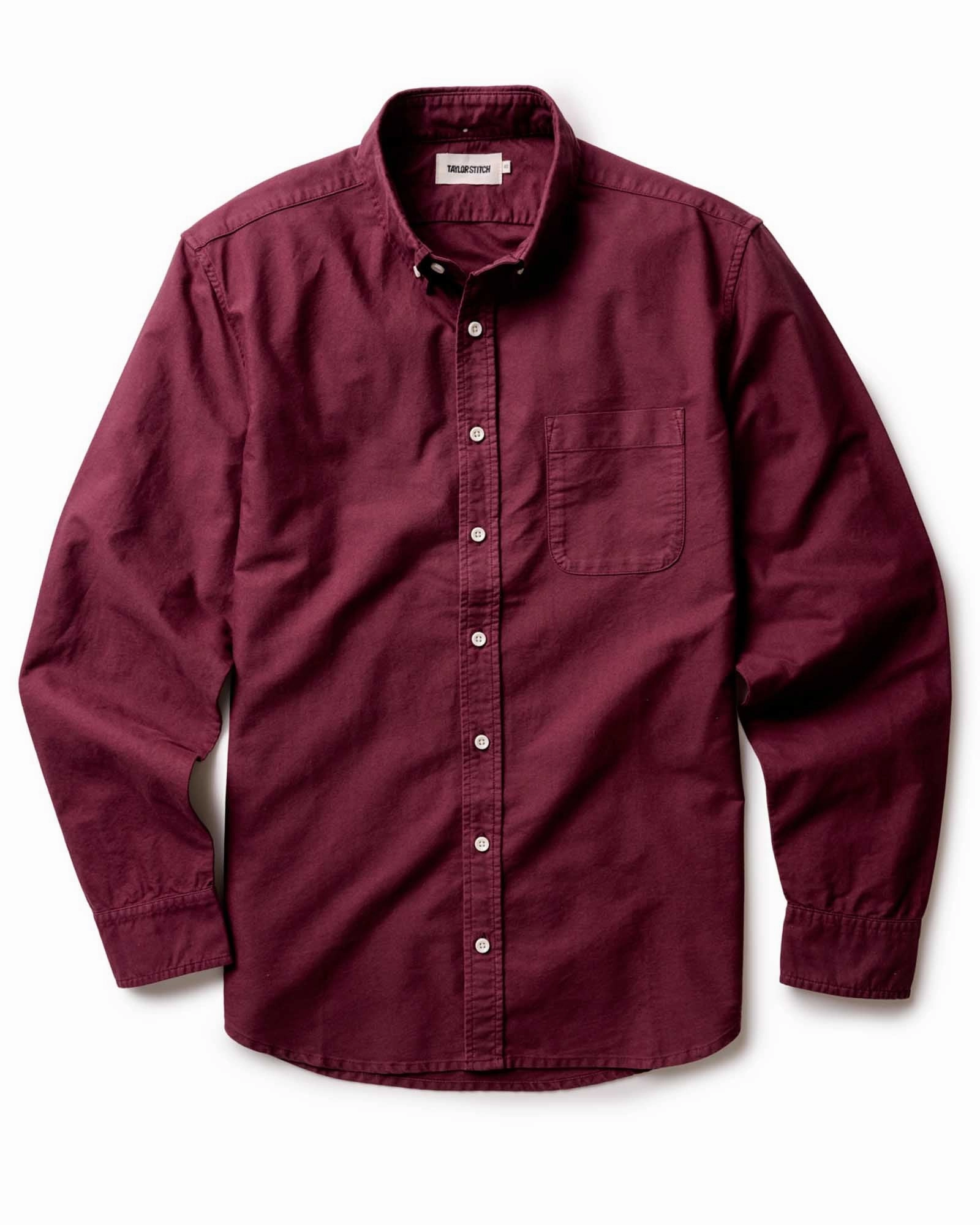 The Jack in Burgundy Oxford Floral Motif