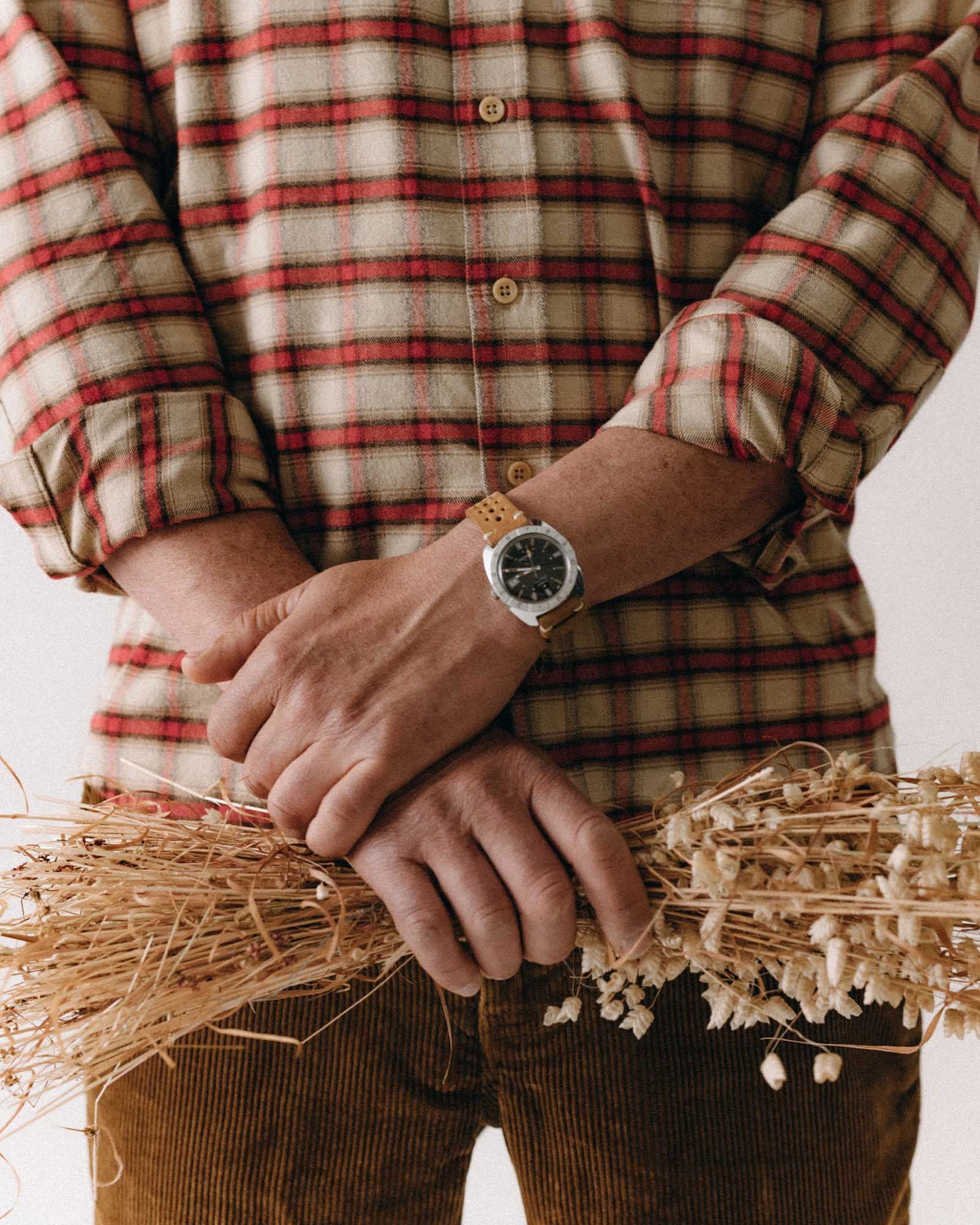 The Jack in Cardinal Plaid Flannel Versatile Outfit Wrinkle Resistant