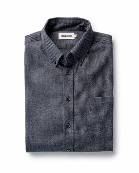 High-End Fashion Stylish Appearance The Jack in Dark Navy Houndstooth