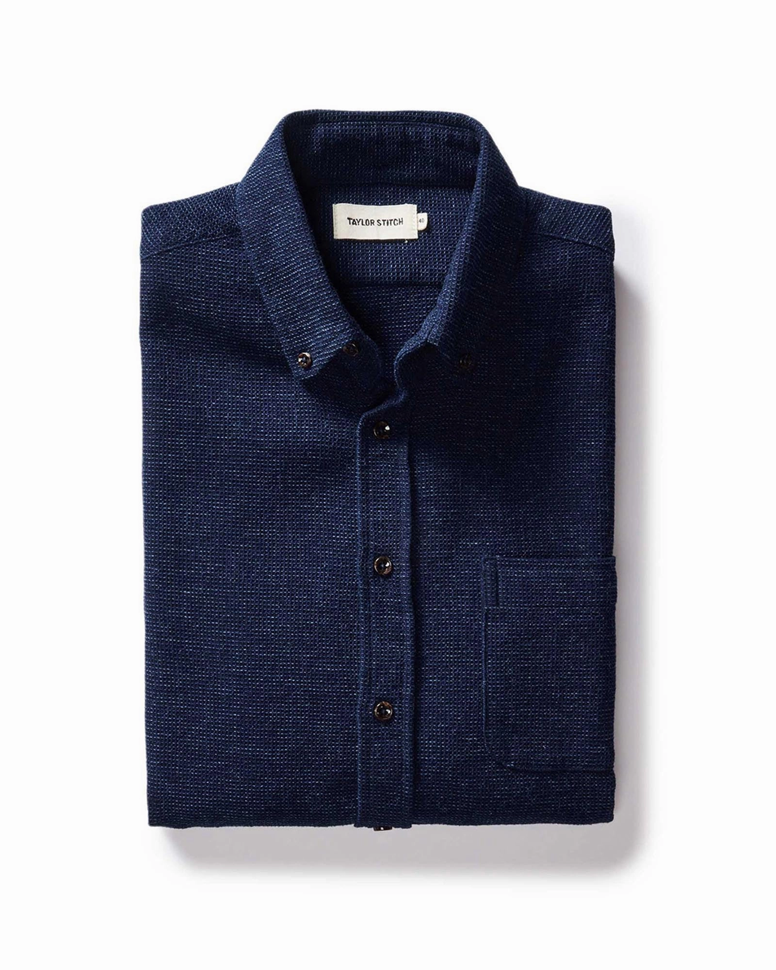 Smooth Texture The Jack in Rinsed Indigo Waffle