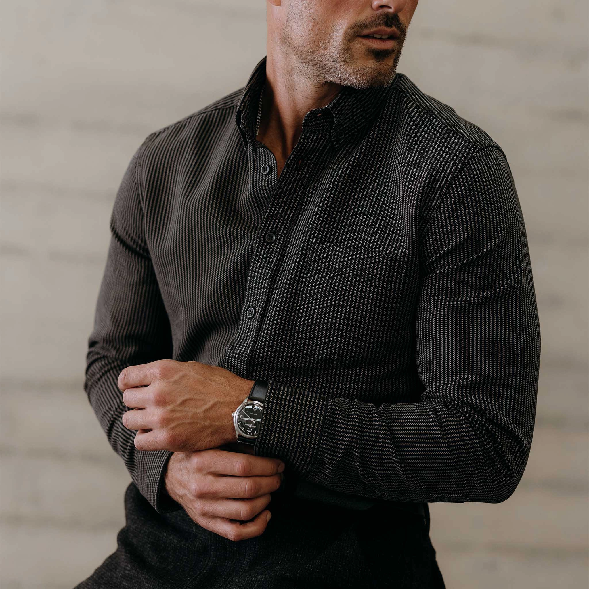 Tagless Design Pocket Detailing The Jack in Roped Black Indigo