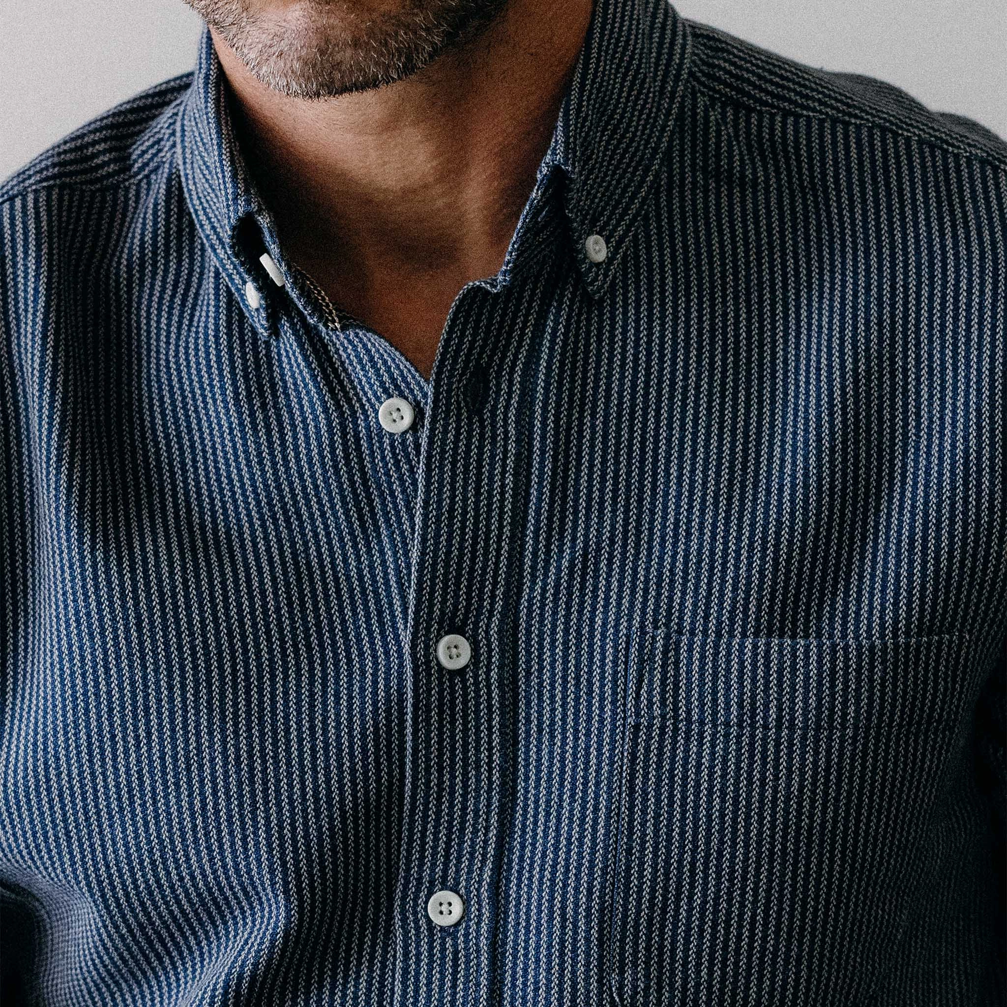 Statement Maker Quick Release Placket The Jack in Roped Indigo