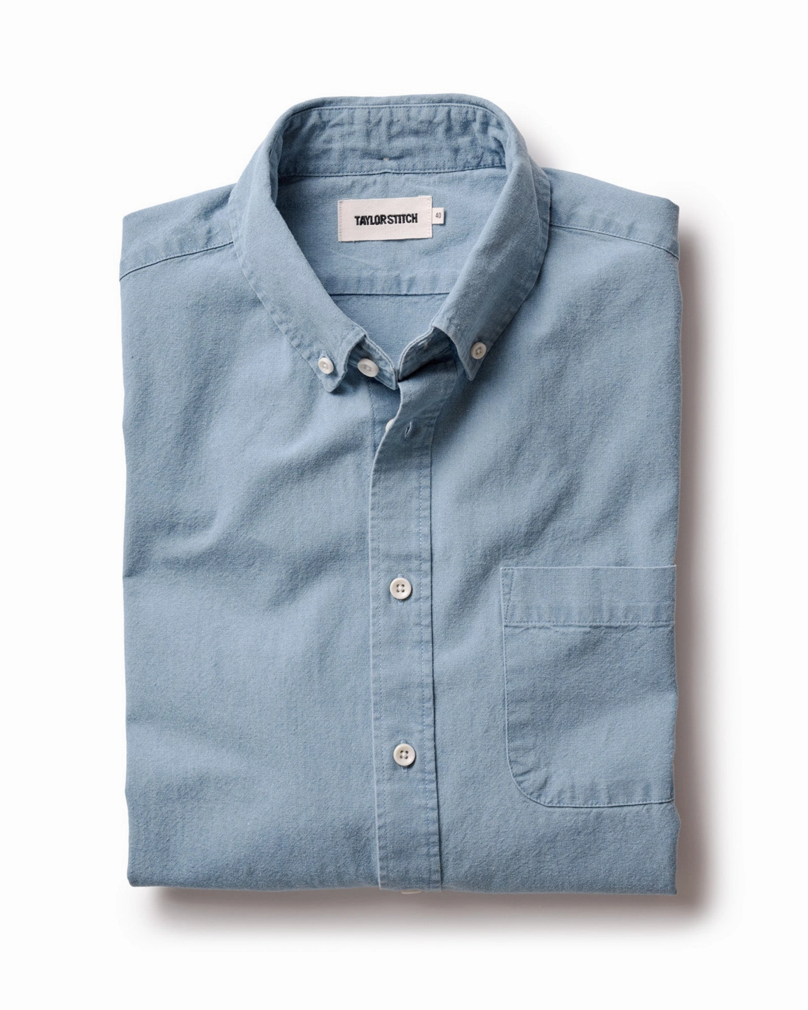 The Jack in Washed Indigo Oxford Multi Pocket Utility High Street Fashion