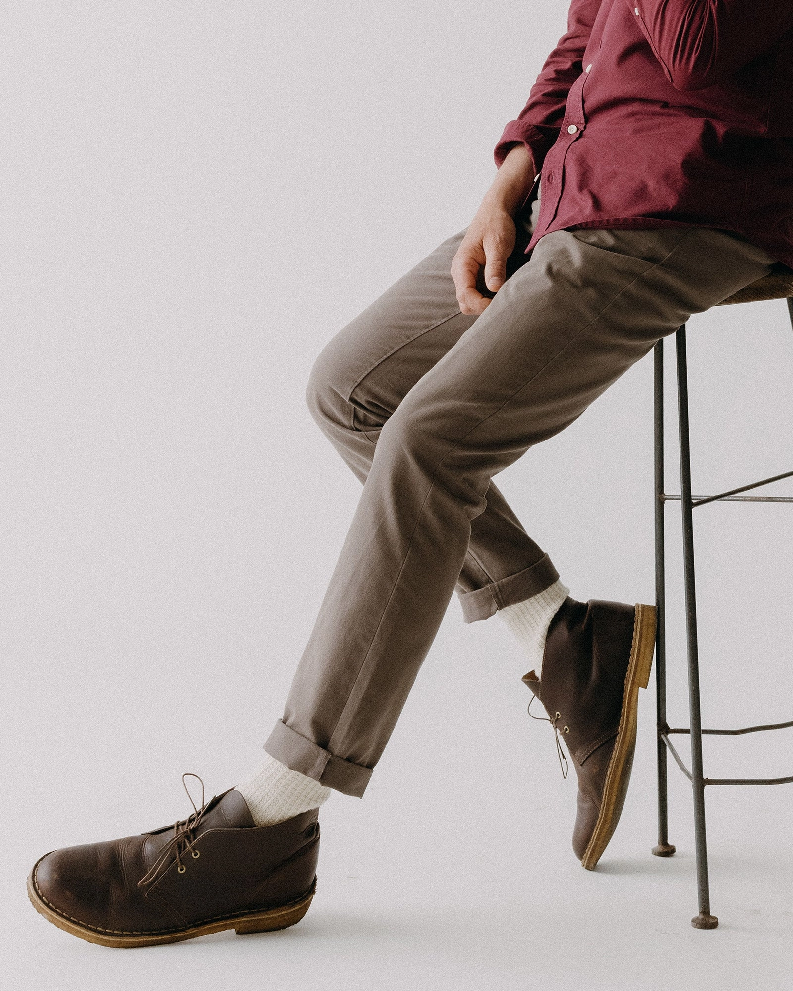Performance Design Fit Wrinklefree The Slim Foundation Pant in Organic Espresso